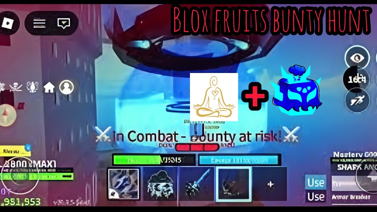 Blox fruits bunty hunting in mobile 