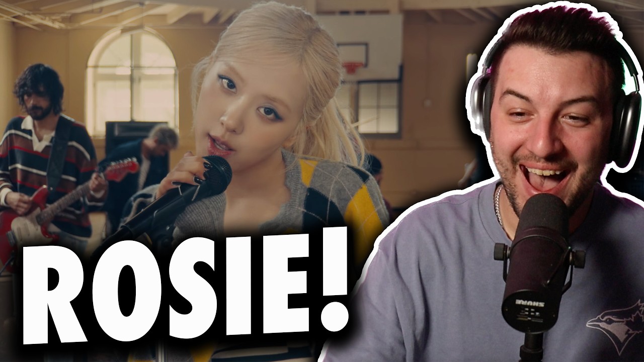 ROS&Eacute; - new trick (OFFICIAL MUSIC VIDEO) REACTION!