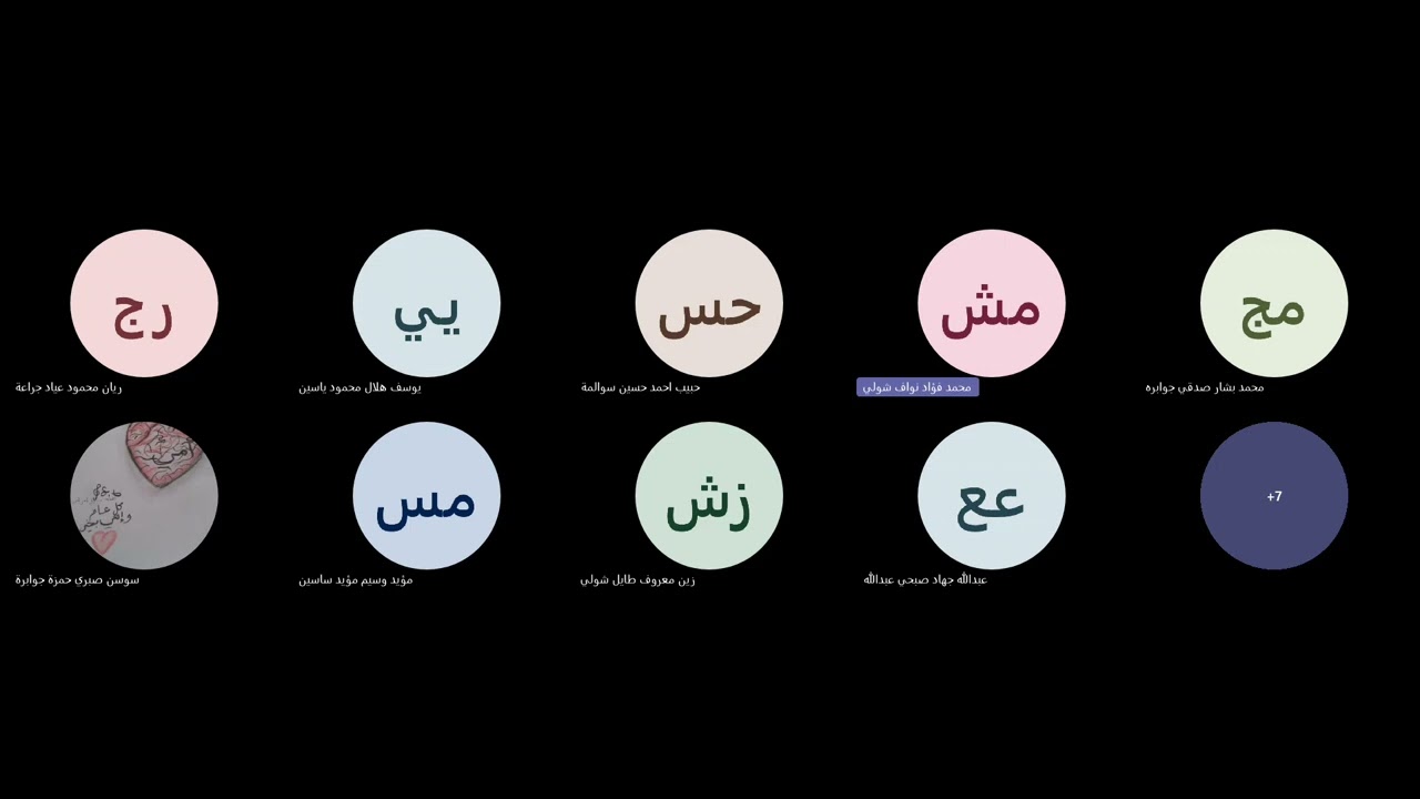 الصف الثاني أ رياضيات + عربي ٢٠٢٦٠٣٠٢ ١٠٤٥٣٦ تسجيل الاجتماع