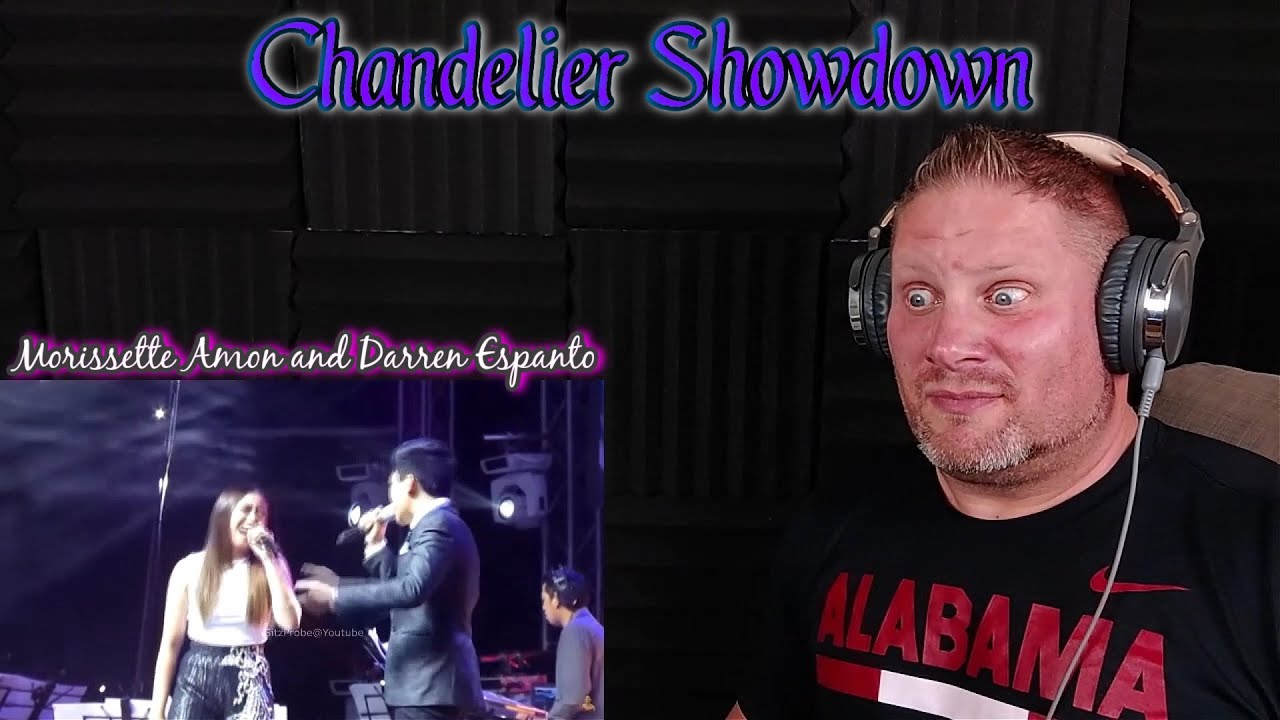 Chandelier Showdown - Morissette Amon and Darren Espanto REACTION