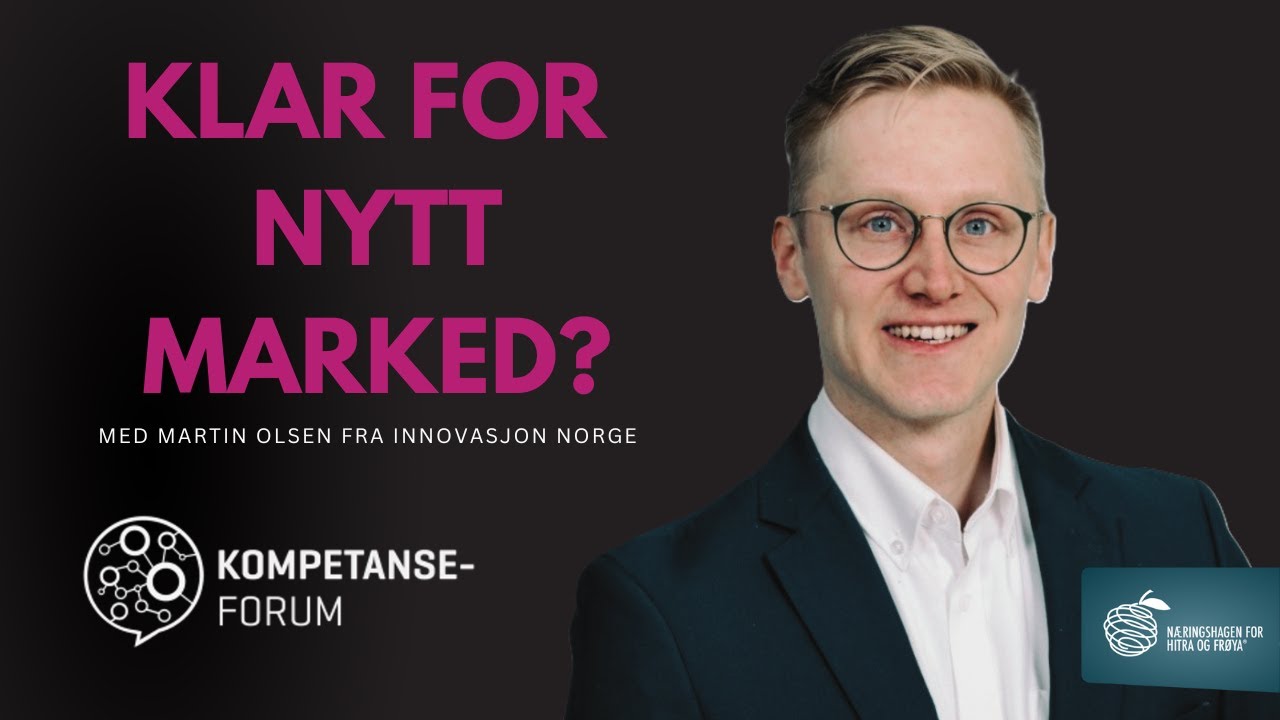 Kompetanseforum 2.0 │Klar for nytt marked? │Martin Olsen