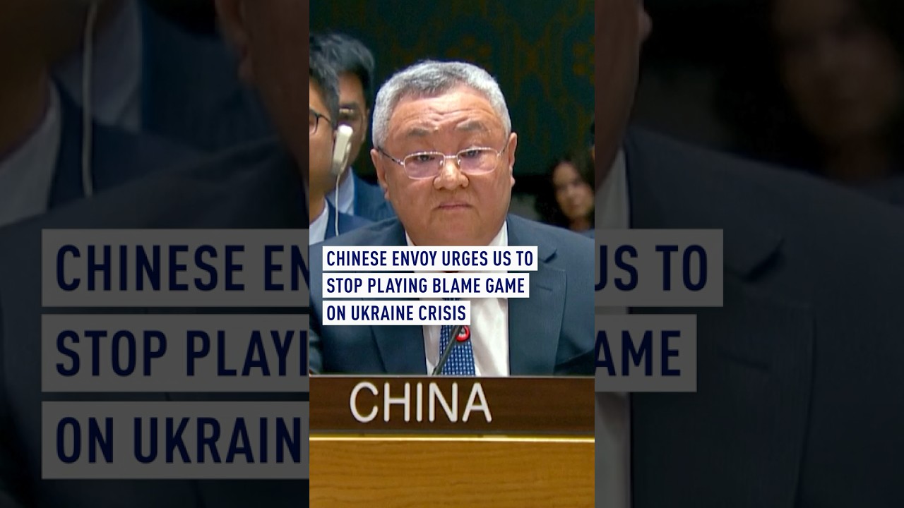 Chinese envoy urges US to stop playing blame game on Ukraine crisis