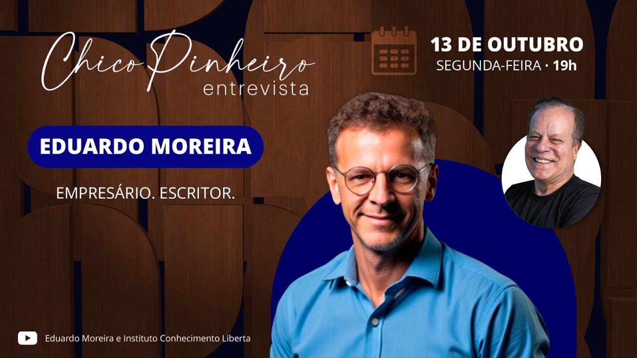 CHICO PINHEIRO ENTREVISTA - 13/10/25 - EDUARDO MOREIRA