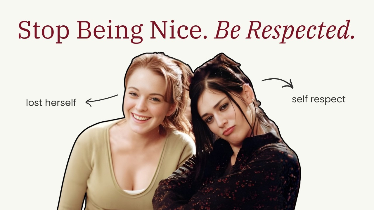 How to stop being so nice (without being mean)