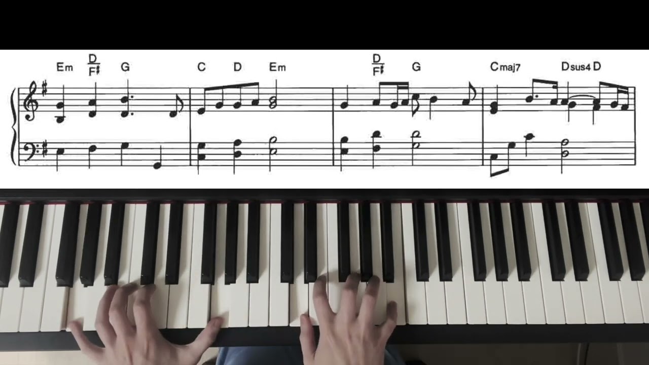 Aqua ~ Ryuichi Sakamoto | with Piano Score