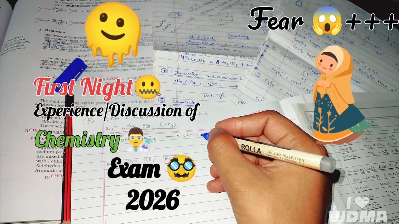 FIRST Night After Chemistry👨‍🔬 Exam || Analysis करेगे 🥸 #cbseexam2026 #class12 #chemistry 
