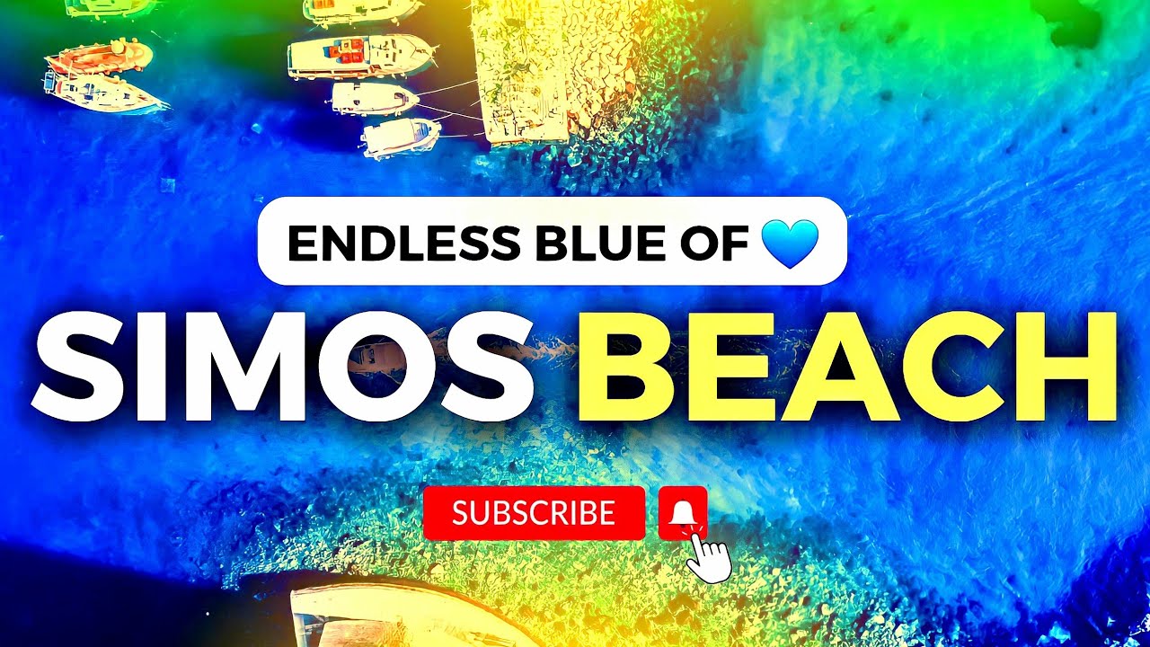 The endless blue of Simos beach - Elafonisos island
