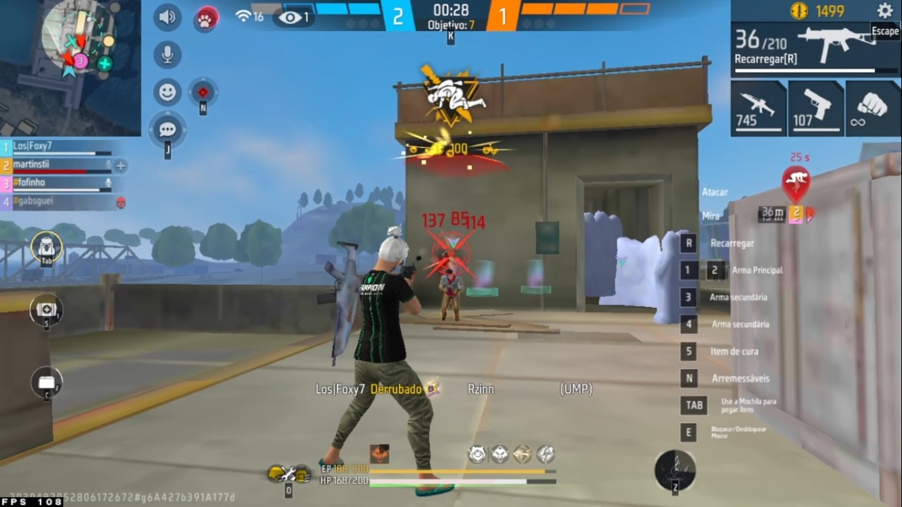 HIGHLIGHTS EM 4V4 APOSTADO!💰  1280x720👑