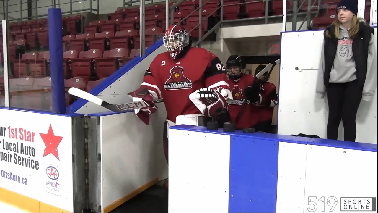 Under 16 Hockey - Windsor Jr. Spitfires vs Cambridge Jr. RedHawks