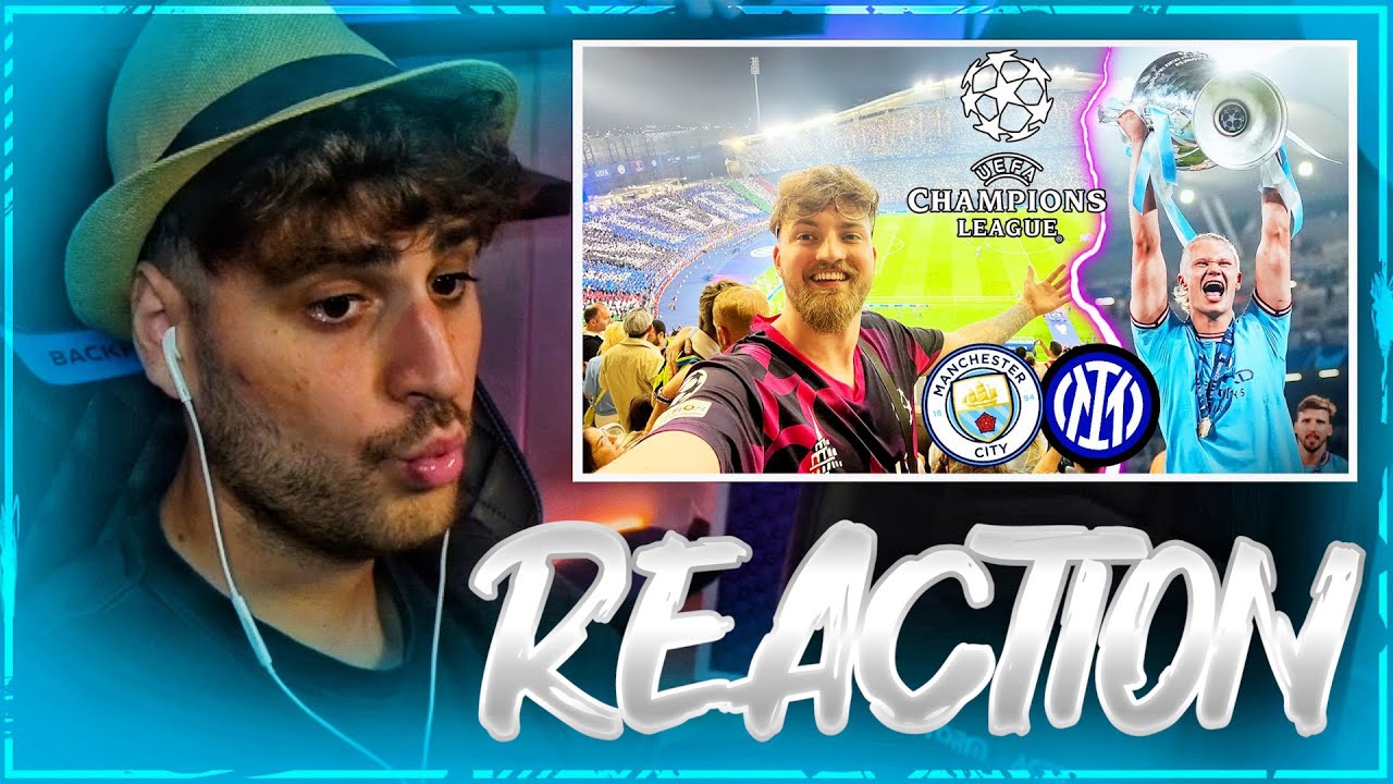 Eli reagiert auf ANTON´S UCL FINALE STADIONVLOG - MAN CITY VS INTER MAILAND!️⚽️🔥