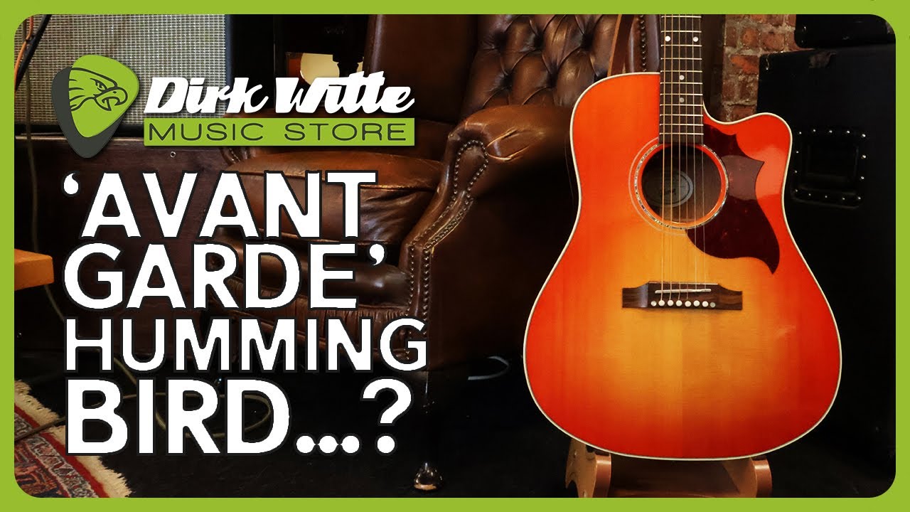 Dirk Witte | Gibson Hummingbird 'Avant garde' Mahogany