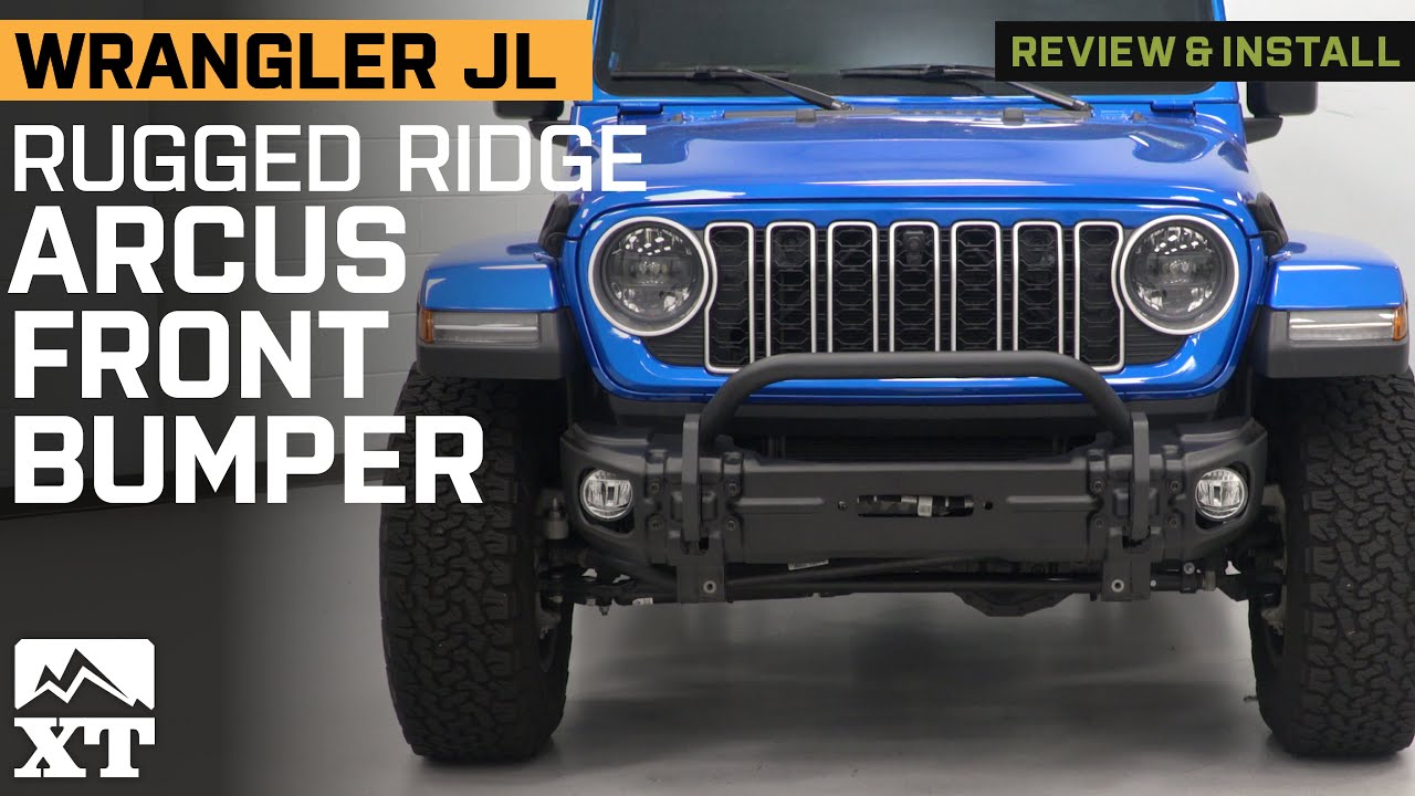 Jeep Wrangler JL Rugged Ridge Arcus Front Bumper Review & Install