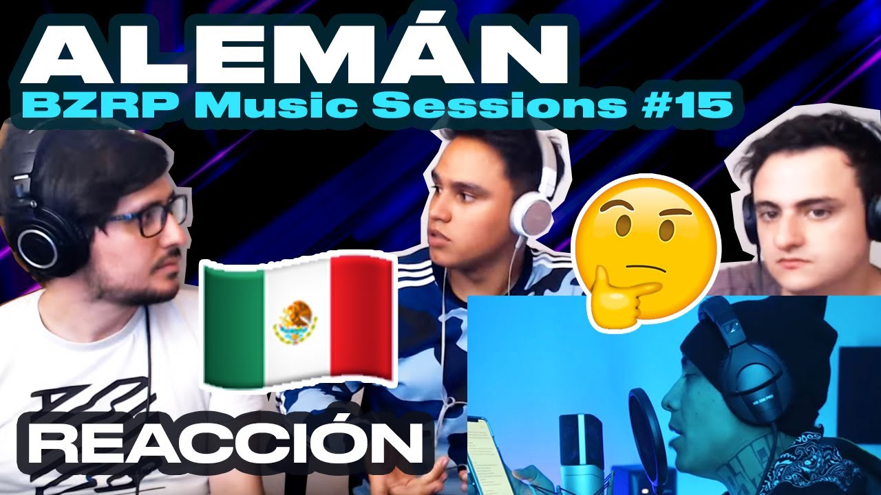 [Reacción] ALEMÁN || BZRP Music Sessions #15 - ANYMAL LIVE 🔴