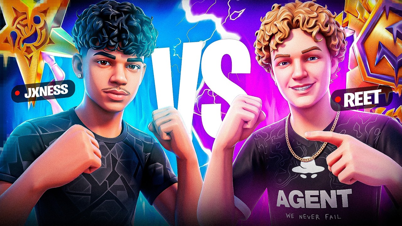 JXNESS vs REET PRESENCIAL no Mundial de FORTNITE!