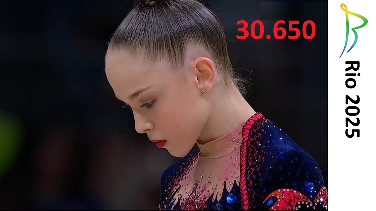 Stiliana Nikolova Clubs All Around Final (30.650) 2025 Rio Rhythmic Gymnastics World Championships