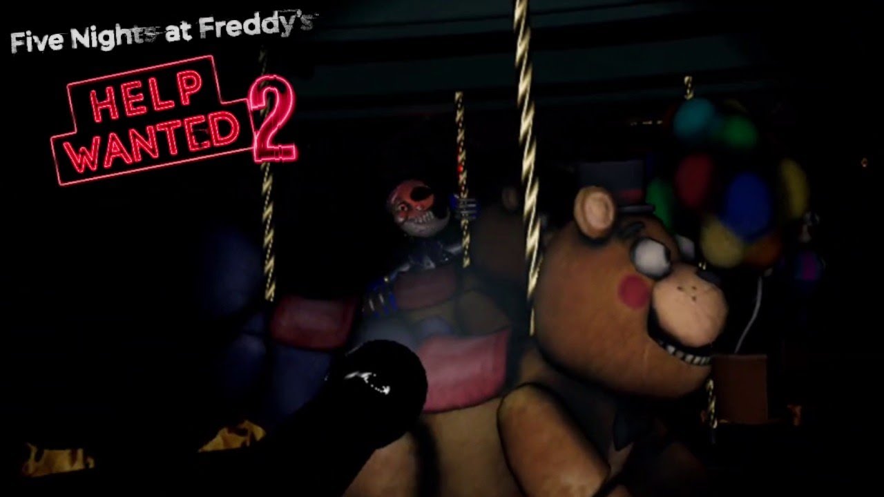 Борьба с Луной, пока карусель горит | fnaf help wanted 2 #3