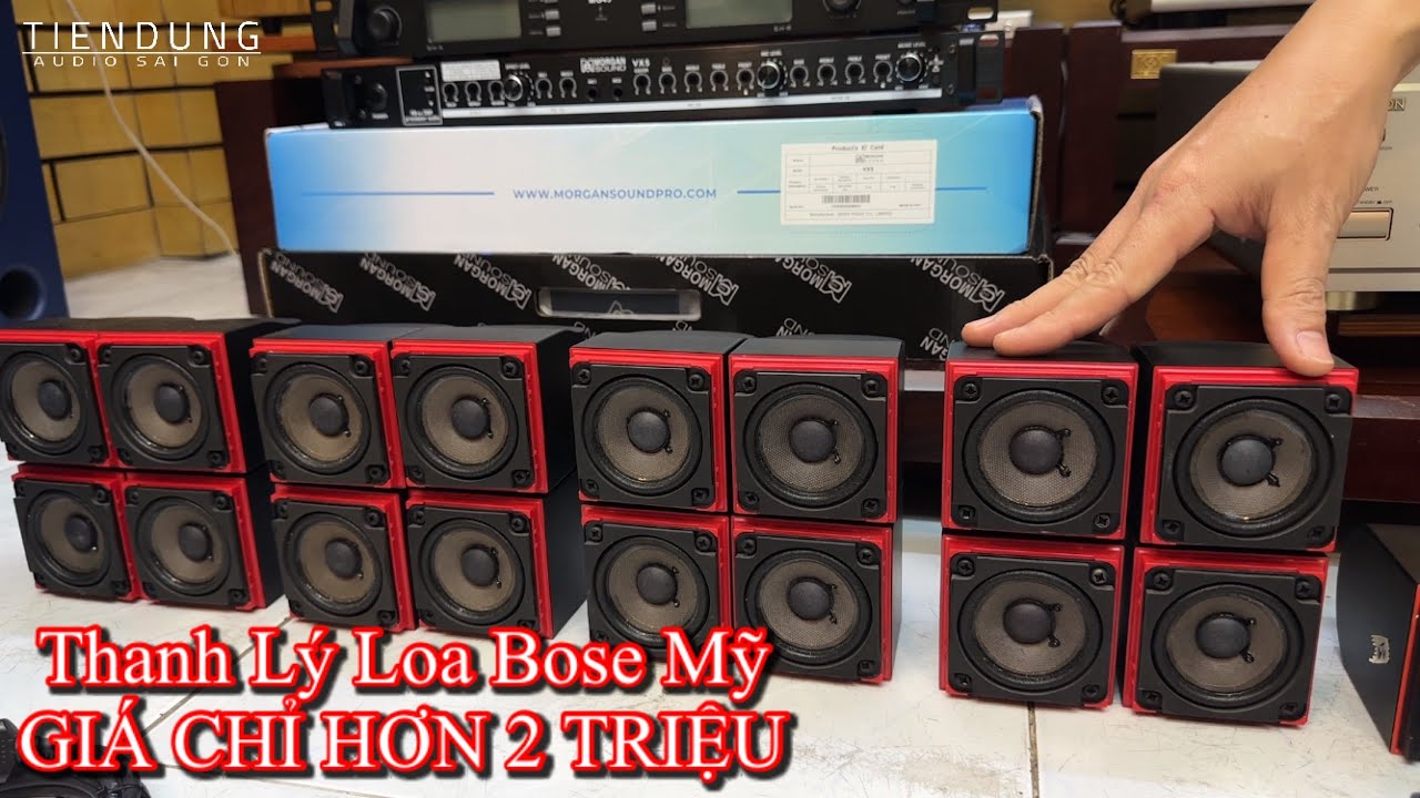 THANH LÝ CHỈ 2,2 TRIỆU | Loa trợ lời Bose Cube series II hàng bãi Mỹ - Hỗ trợ mọi dàn âm thanh