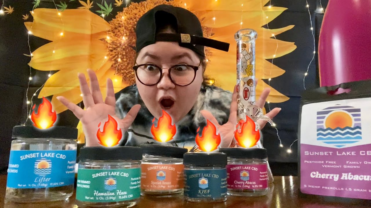 Sunset Lake CBD flower review