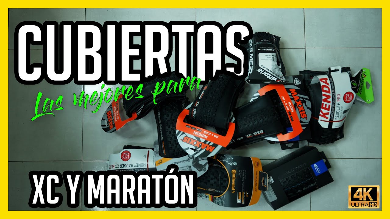 🚲 La MEJOR combinación de CUBIERTAS para XC y Maratón