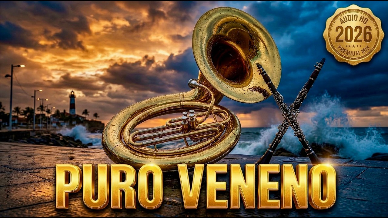 Esto es Mazatlán, no imitaciones 🎵 10 Cumbias de Viento para la Tambora (Audio Premium) | GC_Music