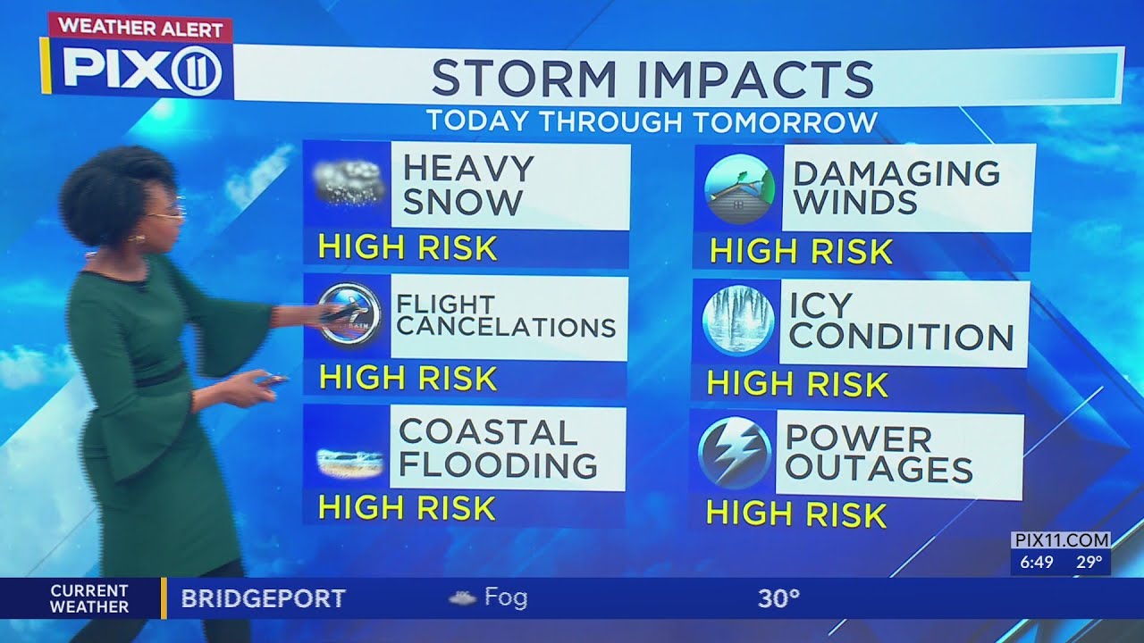 Blizzard continues to drop snow over tri-state area
