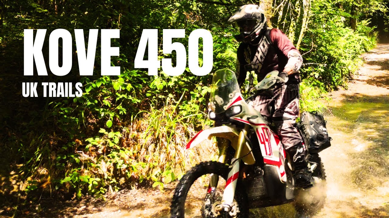 Riding the KOVE 450 in the UK | Nomad Moto Strzelecki Rackless Test Ride