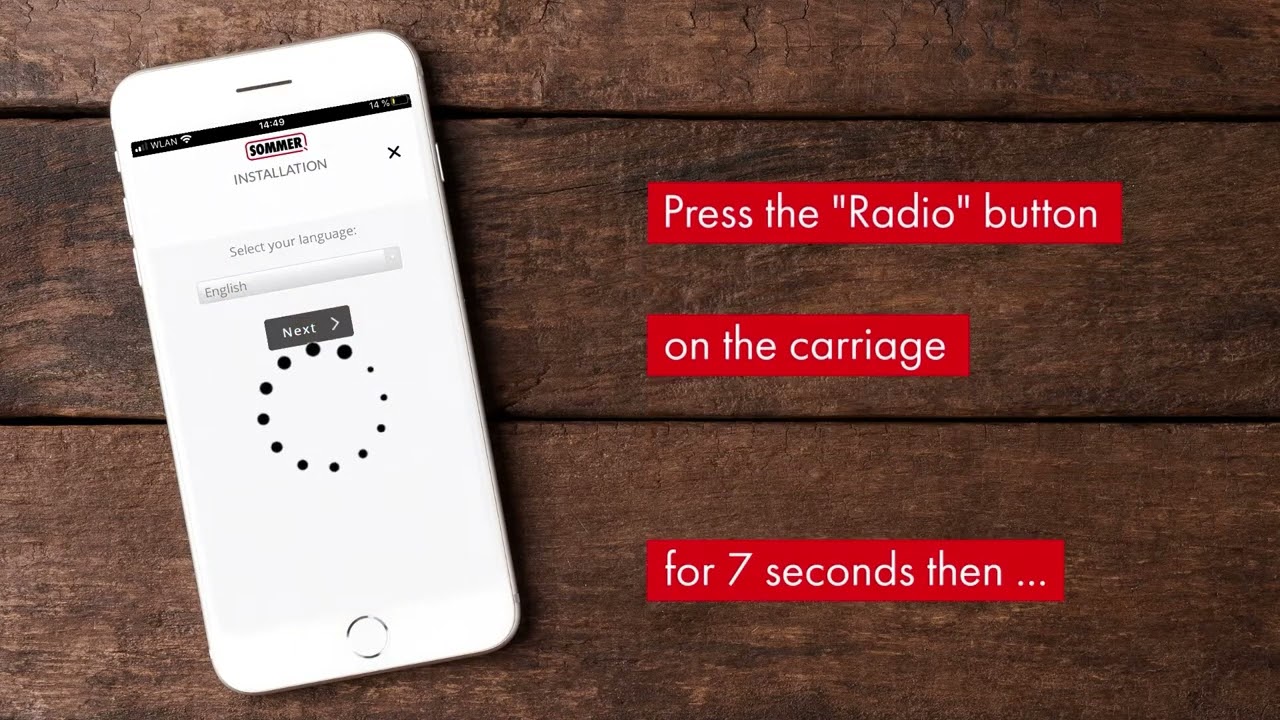 How to install the SOMweb app | Oxley Garage Doors & Shutters