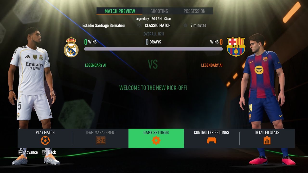 LALIGA 2025/26 &bull; REAL MADRID vs BARCELONA &bull; FIFA 19 PC &bull; LATEST TRANSFER PATCH