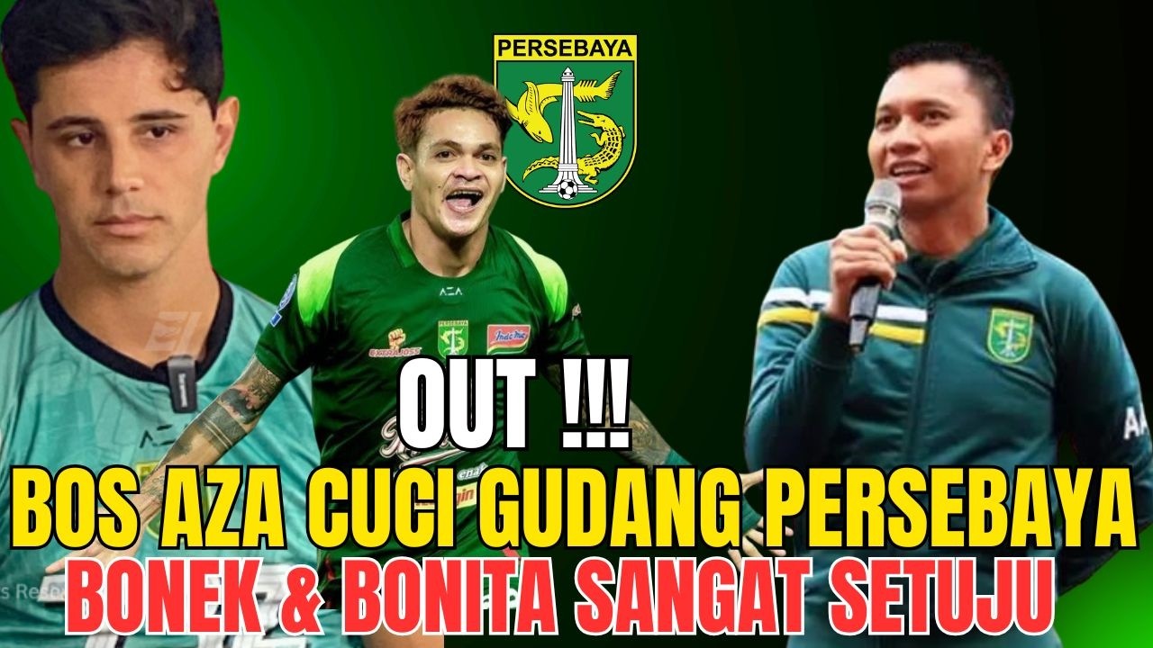 Persebaya Siap Cuci Gudang? 🤯 9 Pemain Kontraknya Segera Habis, Tavares Tak Puas!