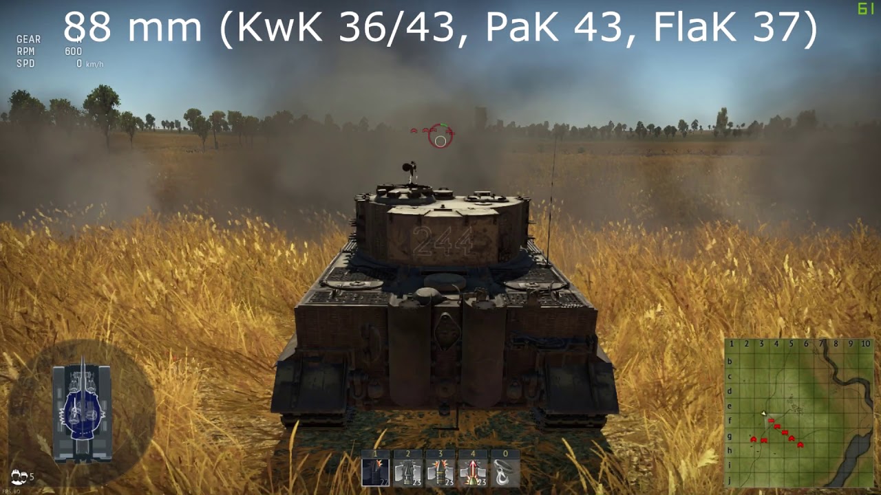 War Thunder : New German Gun Sounds (1.77)