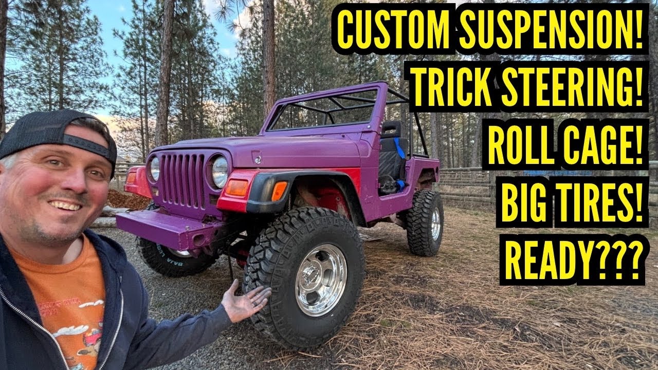 Transforming this Jalopy Jeep into a legit  wheeling rig.