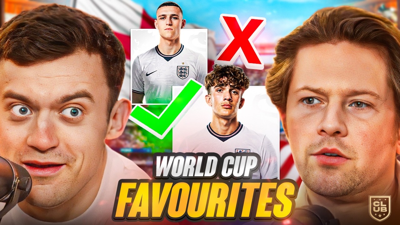 ❌ FODEN OUT? The Club Pick England's 26-Man World Cup Squad!