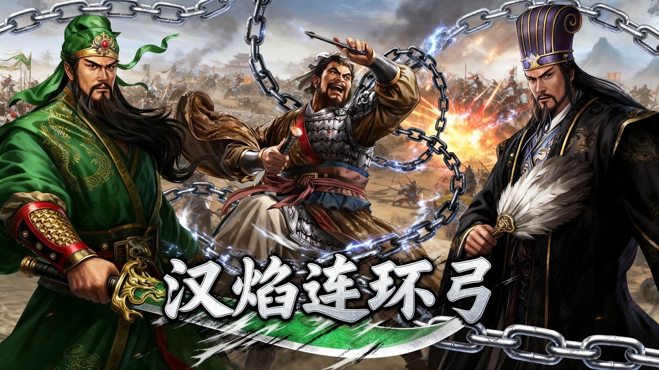 漢焰連環弓，連穿五謀皇馬法官！ #漢焰長明 #三國志戰略版