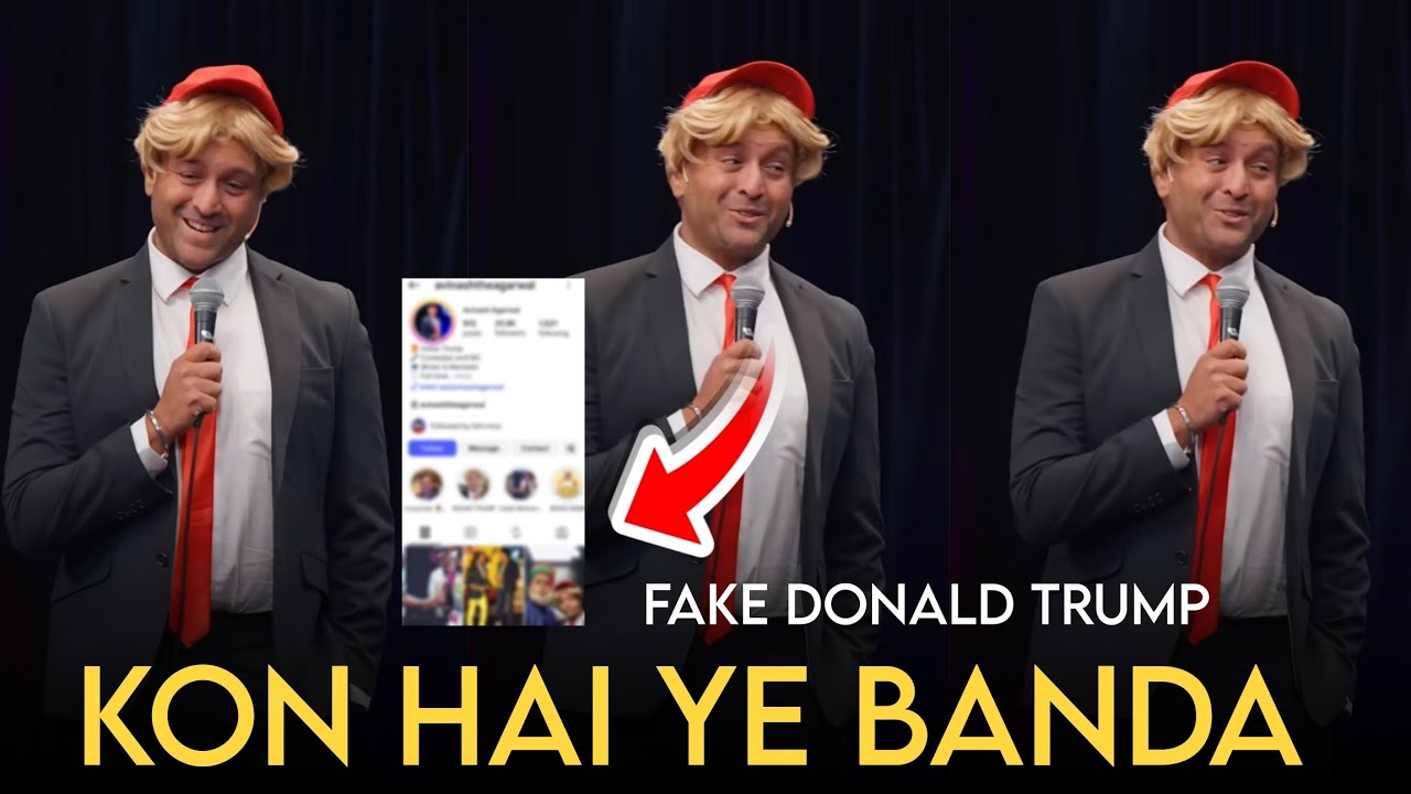 WHO IS THIS FAKE DONALD TRUMP &bull; INDIA GOT LATENT SEASON 2 DONALD TRUMP &bull; SAMAY RAINA