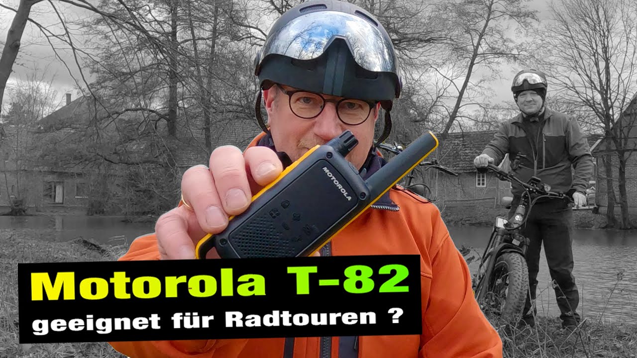 Motorola T-82 Review  |  als Funkgerät auf Radtouren brauchbar ?