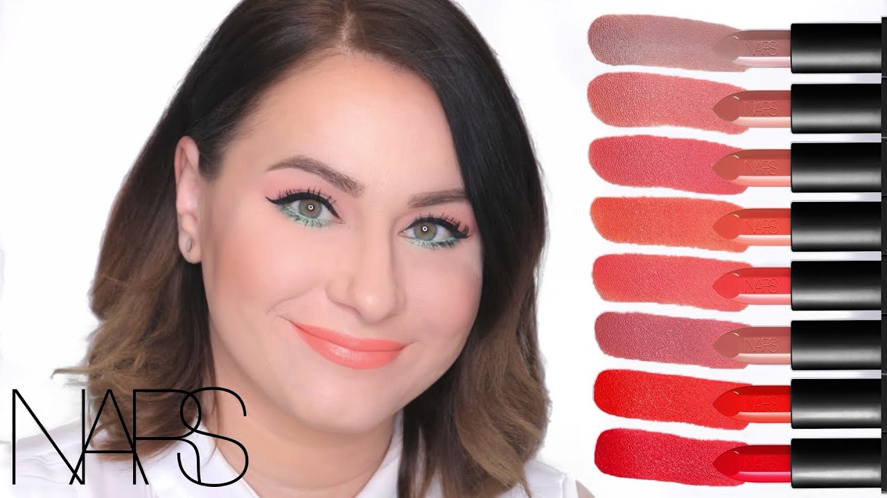 NARS Audacious Lipstick Swatches - One Brand First Impressions Part 4