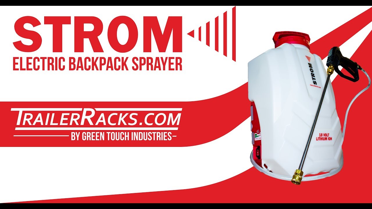 Strom Electric Backpack Sprayer by Green Touch Industries