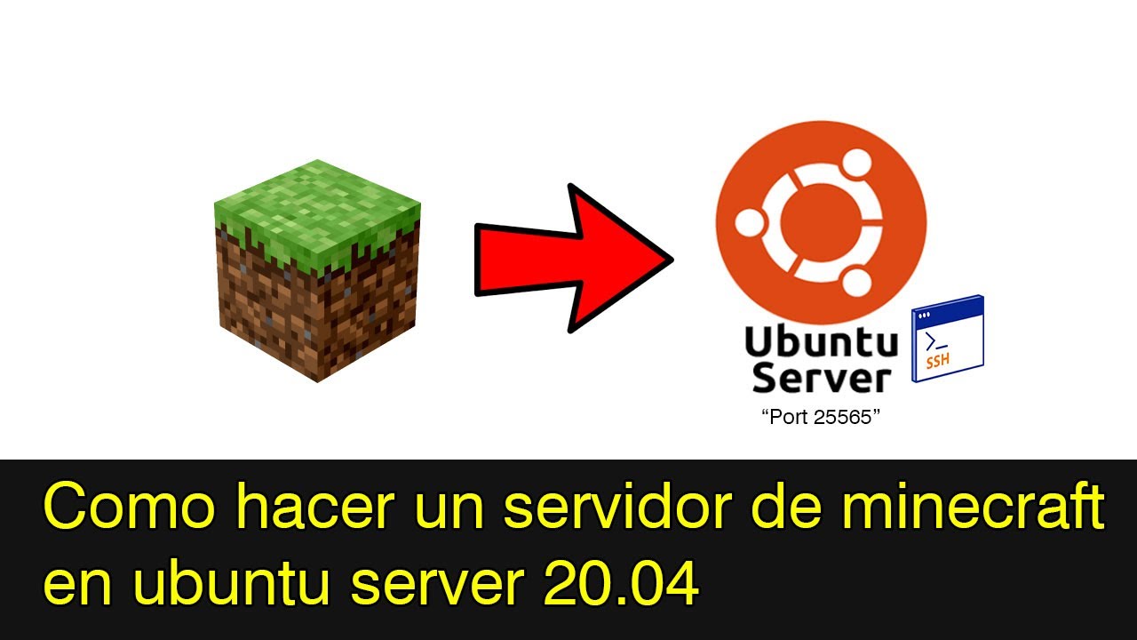 como hacer un servidor de Minecraft en Linux Ubuntu Server 20.04 (2026)