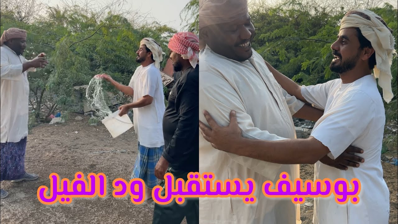 ستقبال ود الفيل بو سيف راح مع المبجل وستاجر الجدر😂