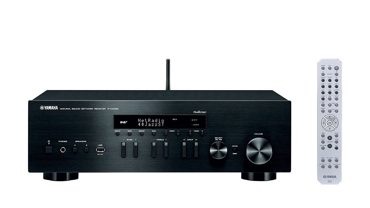 Yamaha MusicCast RN402D Network Receiver With Airplay, Bluetooth & DAB Radio
