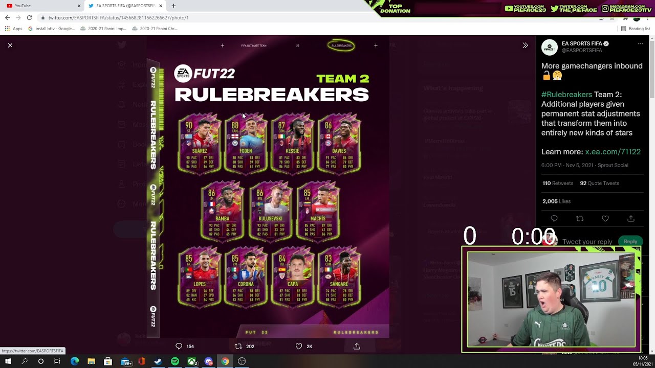 Pie reacts to Rulebreakers Team 2
