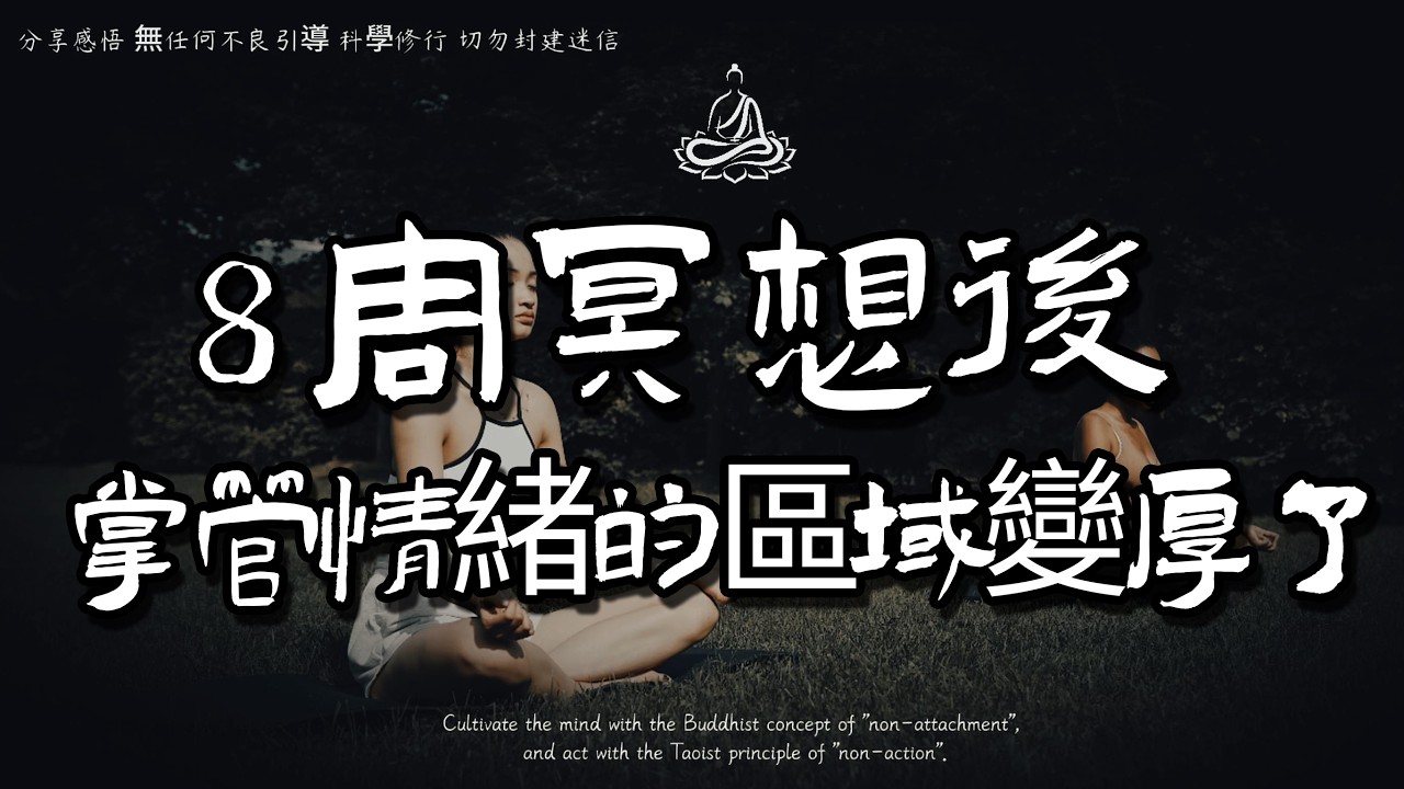 冥想如何重塑大腦？神經科學揭秘減壓機制。冥想改造大腦！