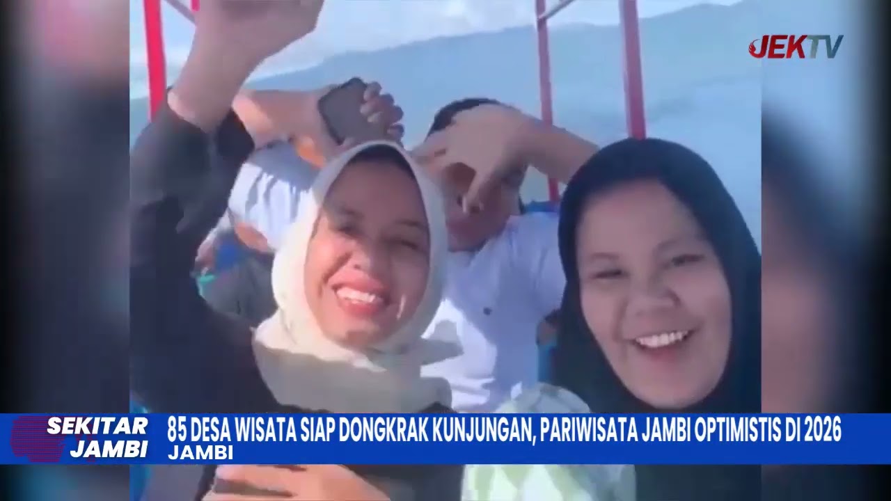 85 DESA WISATA SIAP DONGKRAK KUNJUNGAN, PARIWISATA JAMBI OPTIMISTIS DI 2026