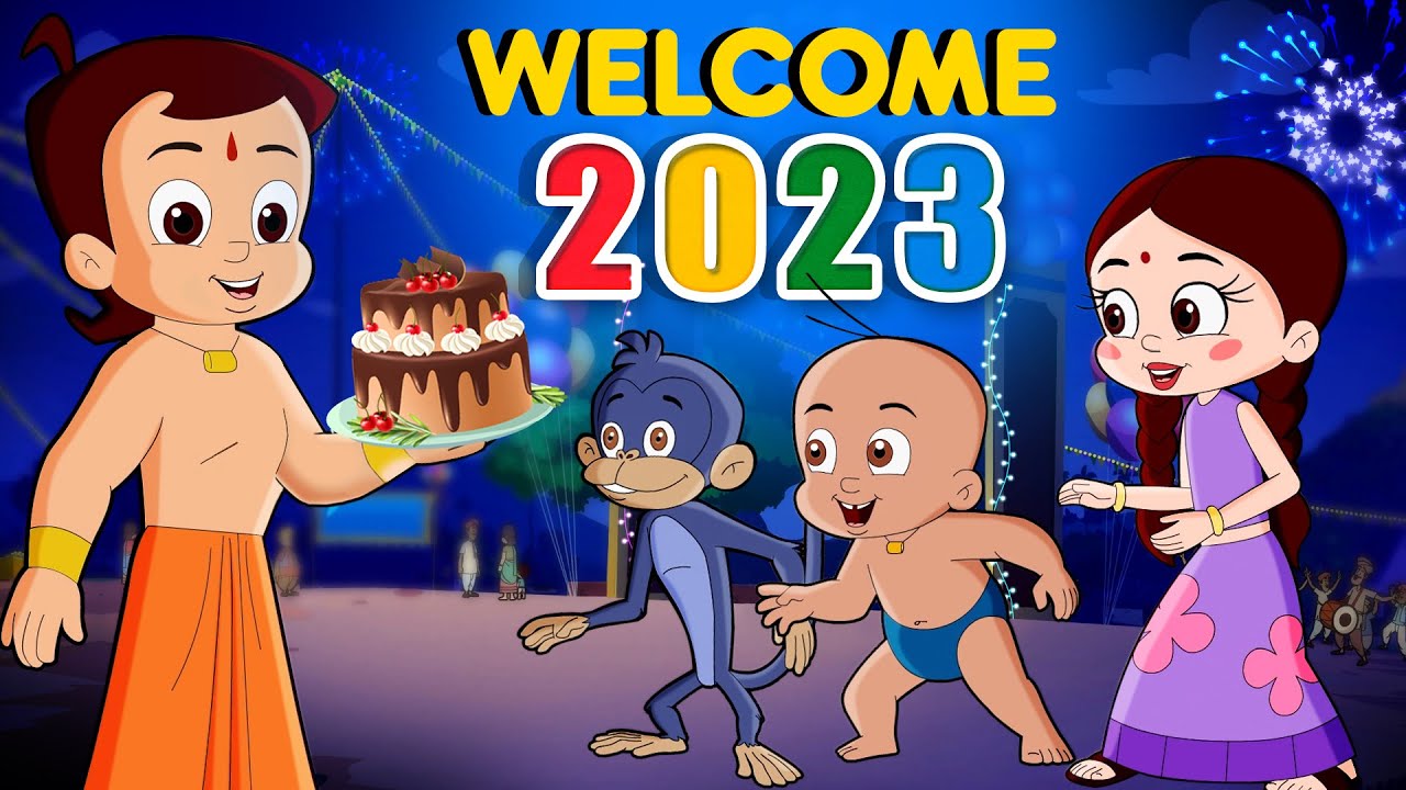Chhota Bheem - New Year Cake Party | Special Video | Cartoons for Kids in Hindi