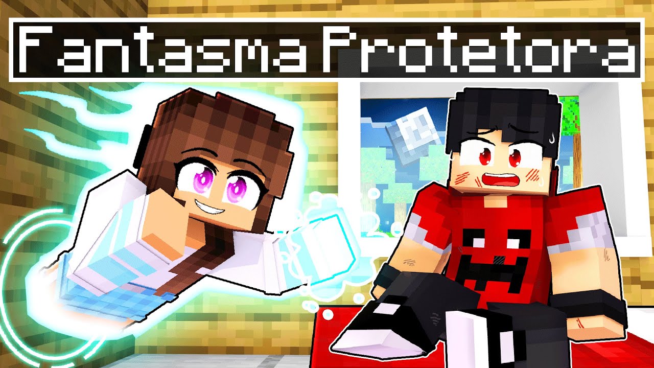 VIREI uma FANTASMA e SALVEI um GAROTO no Minecraft ◂Miika▸