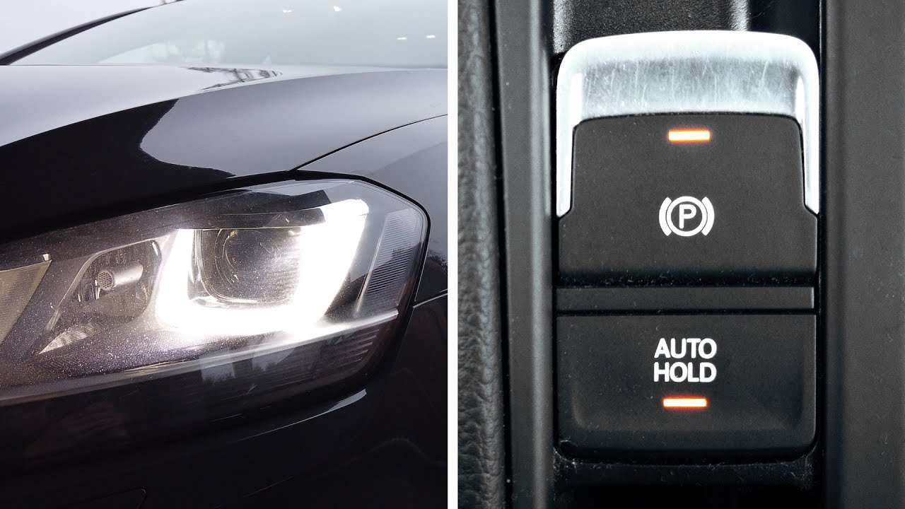 VW Golf MK7 (5G) DRLs off with handbrake activation