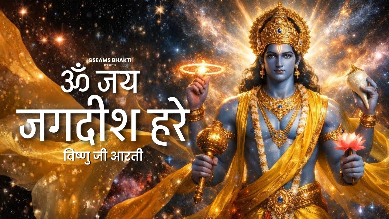 ॐ जय जगदीश हरे | Vishnu Ji Aarti | Om Jai Jagdish Hare | Thursday Special Vishnu Aarti | GSEAMS