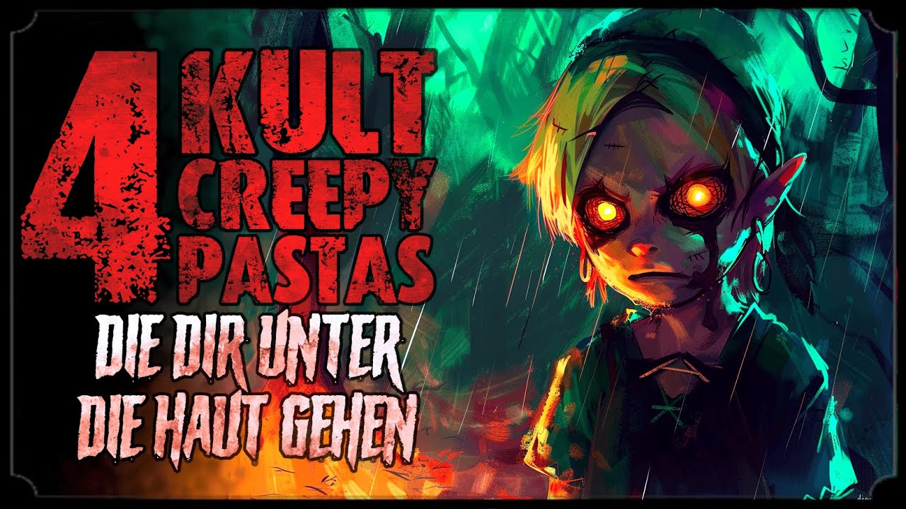 4 Kult-Creepypastas 🛌 Creepypasta Compilation (Horror Hörbuch german/deutsch