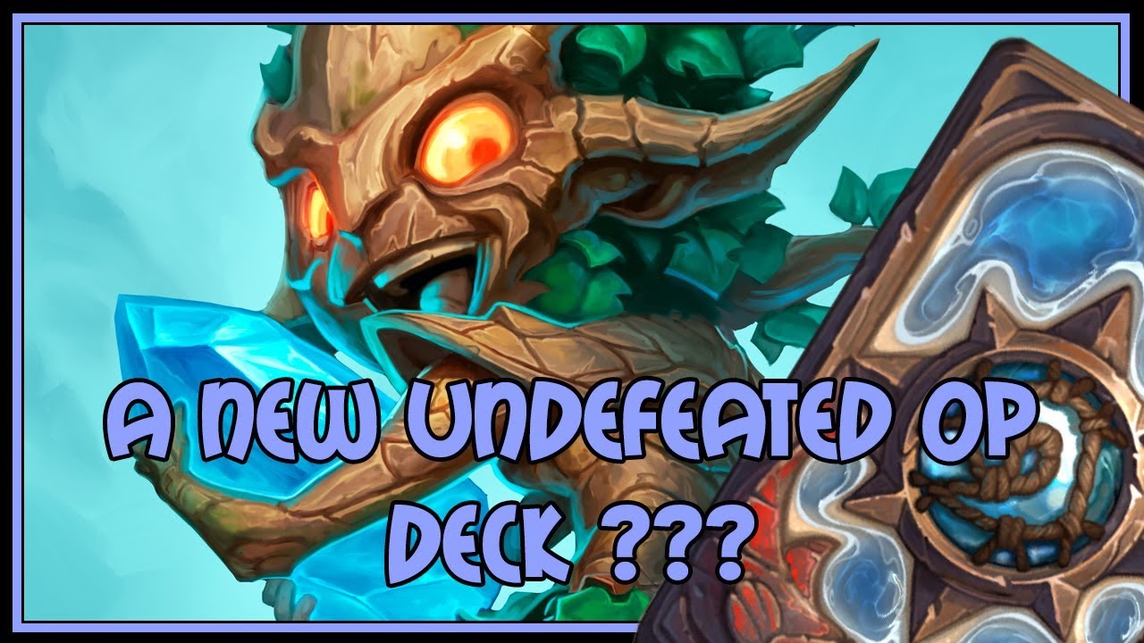 Hearthstone: A new undefeated OP deck ???