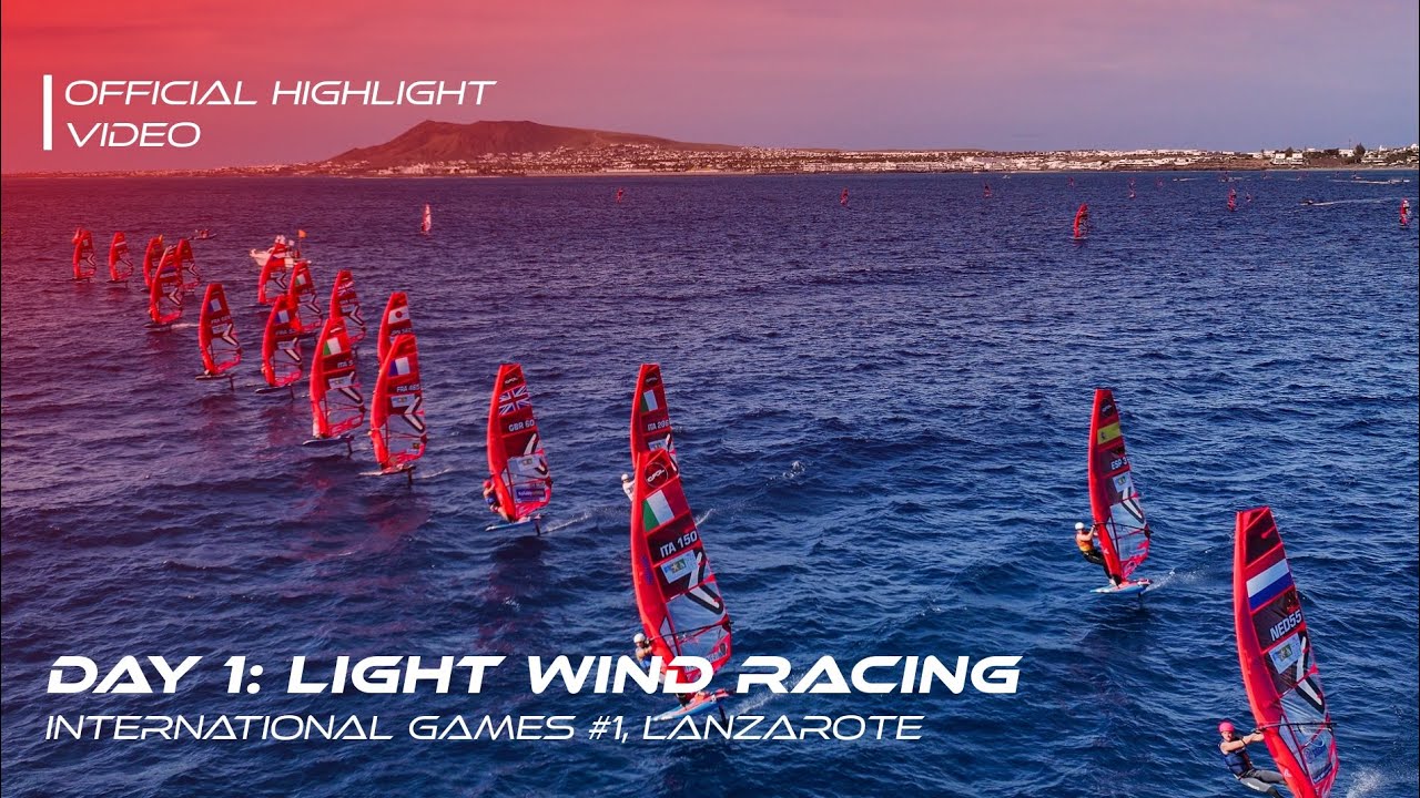 Highlights Day 1 | iQFoil Games #1 Lanzarote